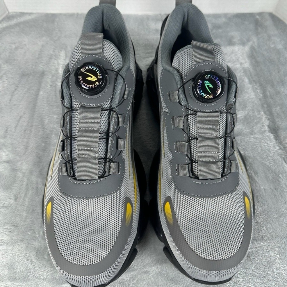 Ironstride Mens New Size 12  Lightweight Work Shoes Noozier Safety, Steel Toe